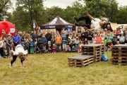 Kefír, Kačina, exhibice parkour